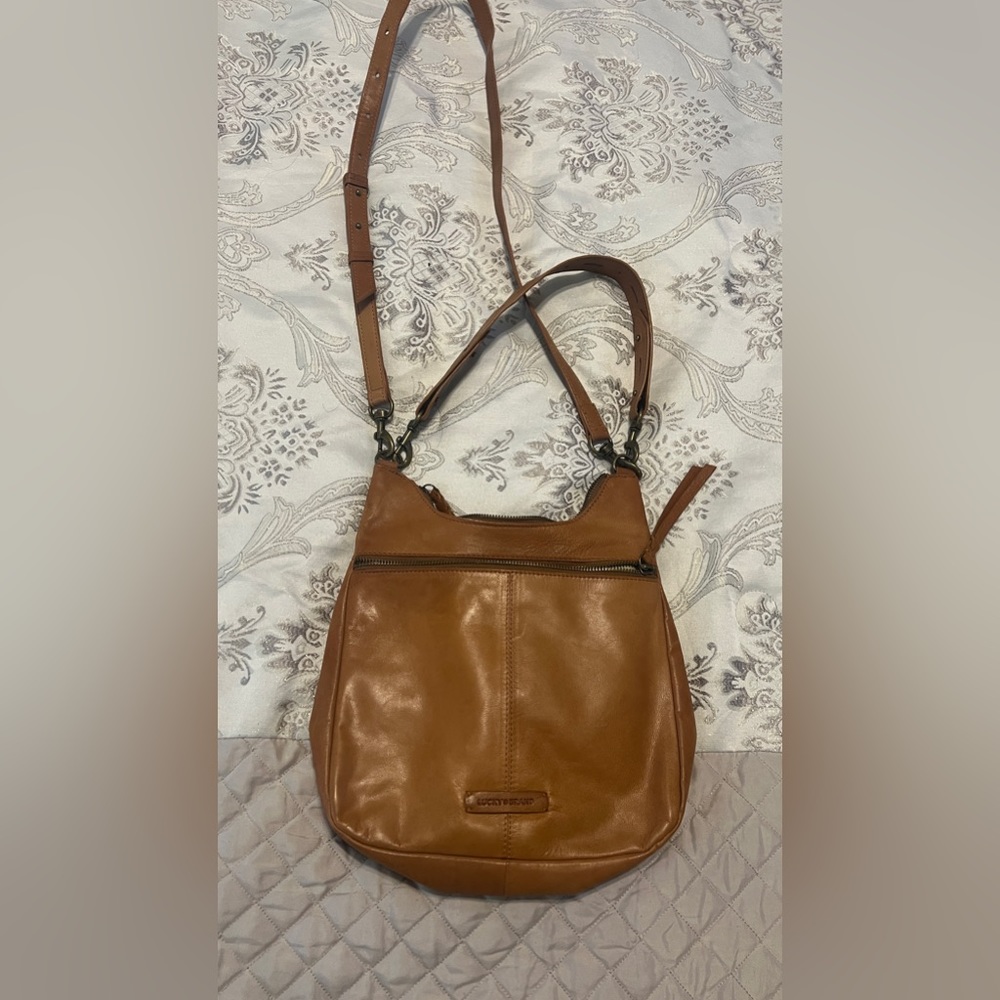 Luck brand leather purse
